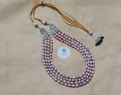 4 Layer Pearl Necklace