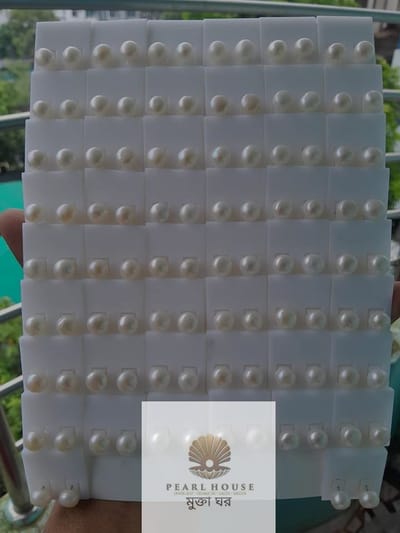 Pearl Ear Top/pair 8 mm