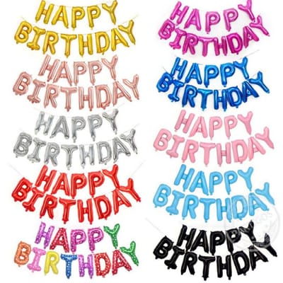 16inch Foil Birthday Banner