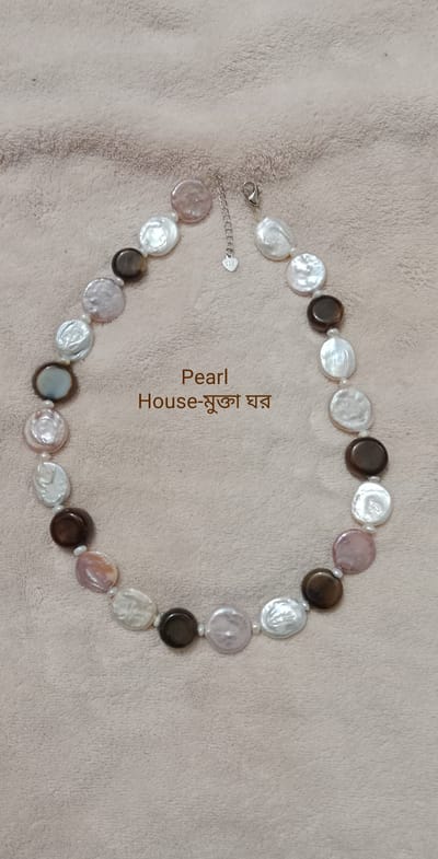 Exclusive Coin Pearl Necklace