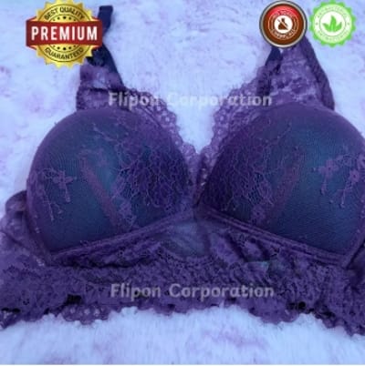 Fashionable Premium Quality Pushup Foam Padded AC Net Bra For Girls & Women's
