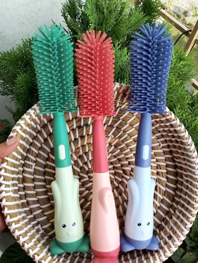Silicone Botol Cleanner Brash set