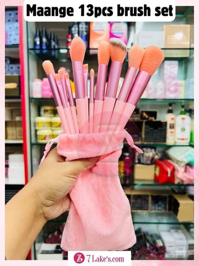 Maange 13ps Brush Set (Pink)