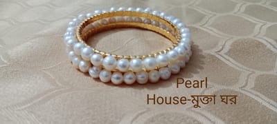 White Pearl Bangle