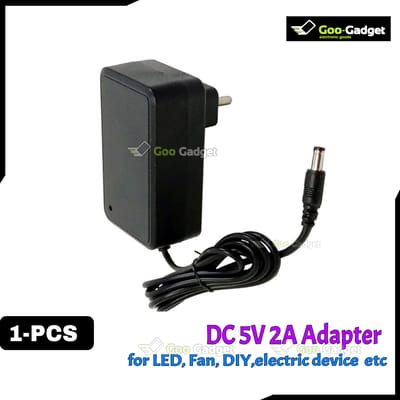 DC 5V 2A Power Supply Adapter | AC to DC Adapter Charger for Electronics