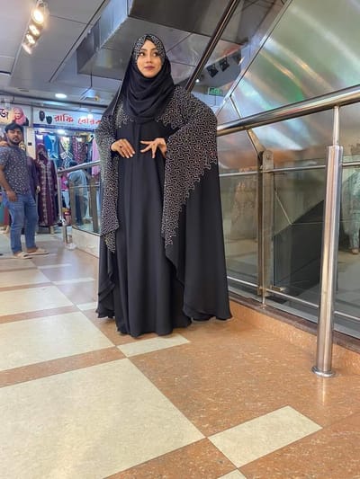 Abaya Borka with Hijab