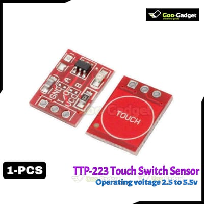 TTTP223 Ultra Small Digital Touch Sensor Module | Capacitive Touch Key Switch