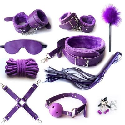 10-Piece Soft BDSM Play Set - Image 1