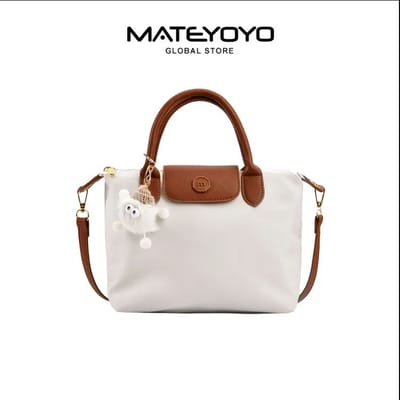 💥MATEYOYO Women Handbag Korean Sling Bag Ins Fashion Shoulder Bag Dual Use Leisure Style Casual Summer Hand Bag Messenger Bag Women Beach Bag Oxford Bag
