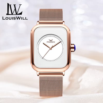 💥LouisWill Korean Style  Waterproof Fashion Watch