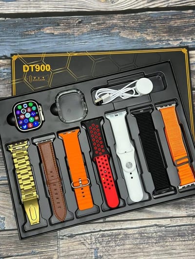 DT900 Ultra 9 Smart Watch With 7 Straps