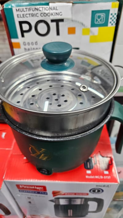 Steel Mini Rice Cooker-1.5 litter