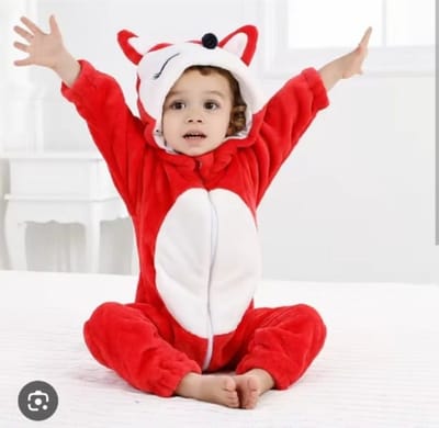 Rabbit One Piece Baby Jumpsuit - Image 1