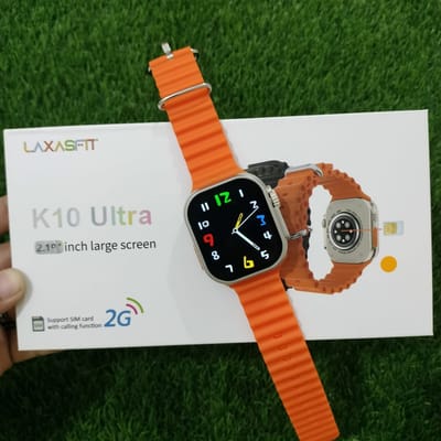 K10 Ultra SIM Supported Smartwatch