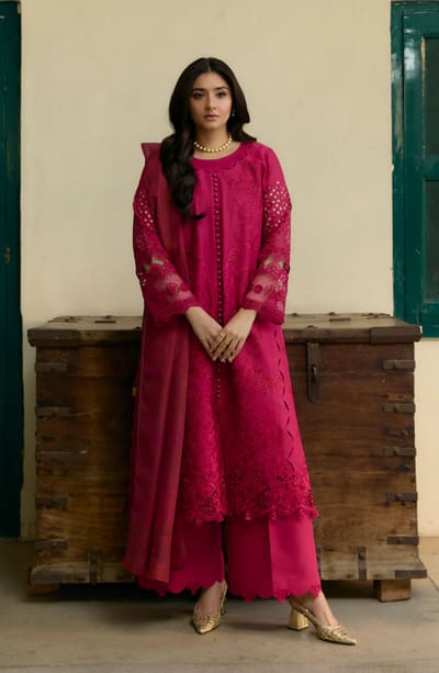 Hot Pink Unstitch Dress ♥️