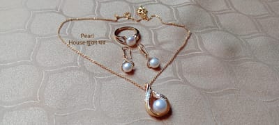 Pearl pendent set