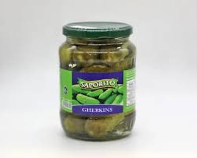 Saporito Gherkins Whole 670gm India