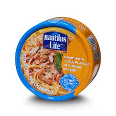 Nautilus Lite Sandwich In Spring Water Is Tuna - 165gm