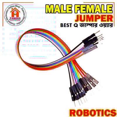 Male Female Arduino Jumper Wire 1PCS