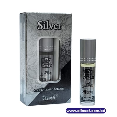 SILVER 6ML ROLL ON BY SURRATI