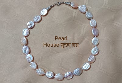 Coin Mother Pearl Necklace