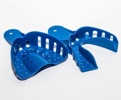 upper and lower impression trays