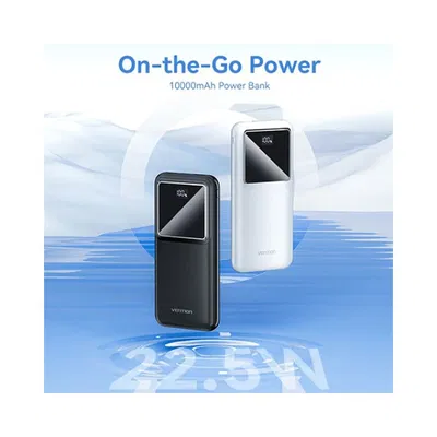 VENTION FHKB0 10000mAh LED Display Power Bank - Image 1