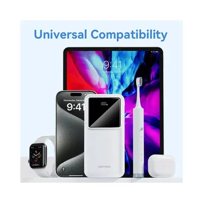 VENTION FHKB0 10000mAh LED Display Power Bank - Image 2