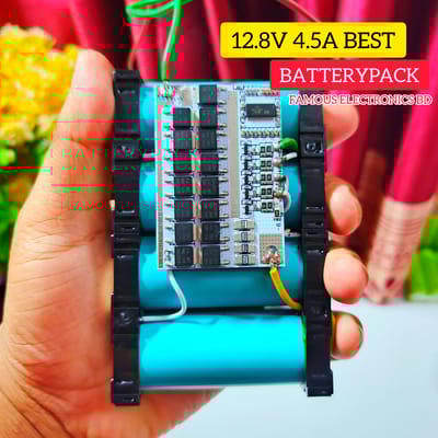 4.5A 12.8V LiFePO4 Battery Pack