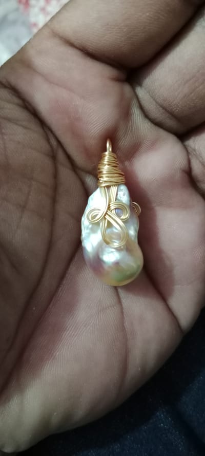 Mother pearl locket