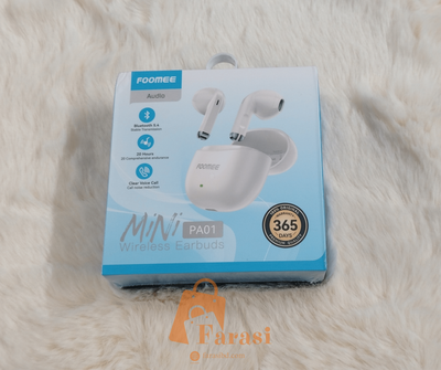 Foomee PA01 Mini Wireless Earbuds - White
