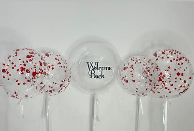 5pcs Welcome Customize Balloons
