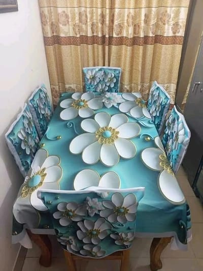 Original 3D Printed Dining Chair Table Cover - Image 29