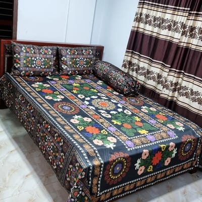 Primium 3D Bedsheet Four Piece Set - Image 7