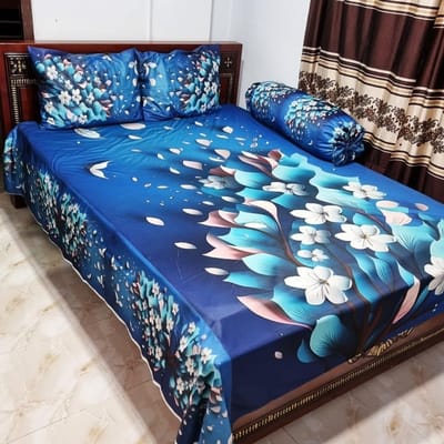 Primium 3D Bedsheet Four Piece Set - Image 16