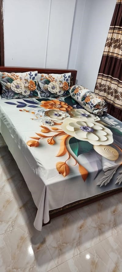 Primium 3D Bedsheet Four Piece Set - Image 24