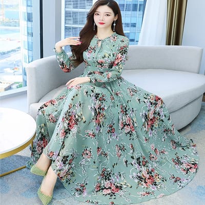 Stylish Elegant Long Gown Kurti - Image 10