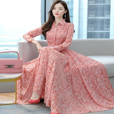 Stylish Elegant Long Gown Kurti - Image 19