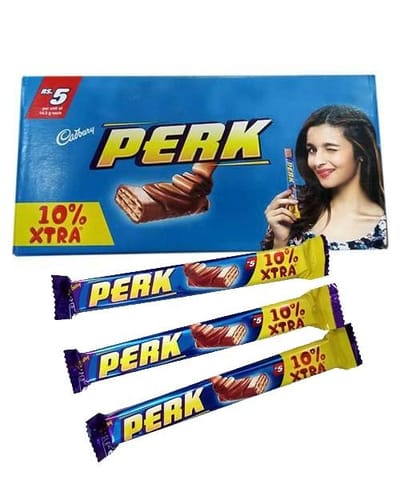 Perk Chocolate Bar, 13gram (Pack of 30) - Image 2