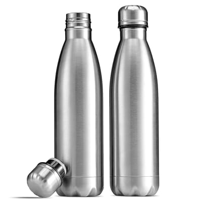 Stainless Steel Double Layer Water Bottle