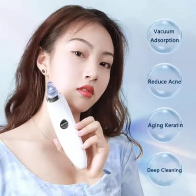 Electric Face Suction Removal Machine Men & Women Pore Cleaner black Head Vacuum Pimple Black Head Remover Beauty Device