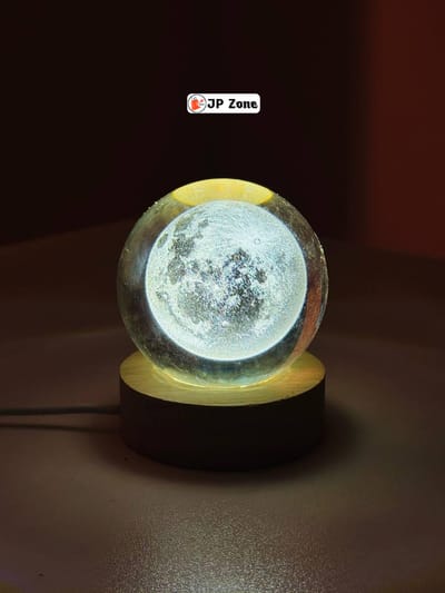 Crystal Galaxy Moon Ball