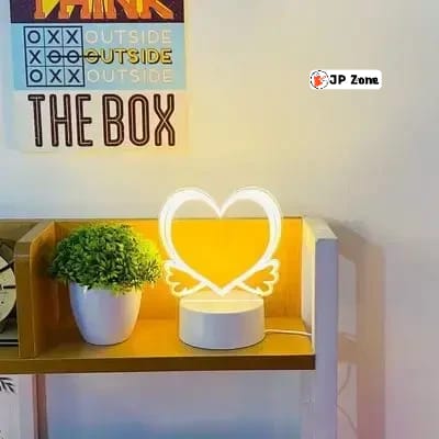 3D Love Angel Lamp