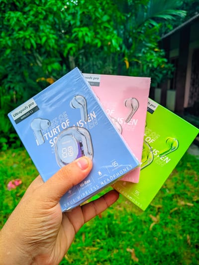 🔥💥𝗨𝗹𝘁𝗿𝗮𝗽𝗼𝗱𝘀 𝗣𝗿𝗼 𝗧𝗿𝘂𝗲 𝗪𝗶𝗿𝗲𝗹𝗲𝘀𝘀 𝗘𝗮𝗿𝗯𝘂𝗱𝘀 𝟱.𝟯 𝗧𝗿𝗮𝗻𝘀𝗽𝗮𝗿𝗲𝗻𝘁🔥✨