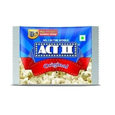 ACT ll Classic Salted Instant popcorn (5pcs)50gm