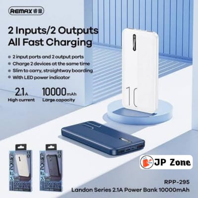 Remax RPP-295 10000mAh London Series Fast Charging Power Bank