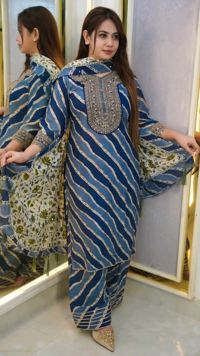 Classic Embroidered Duo