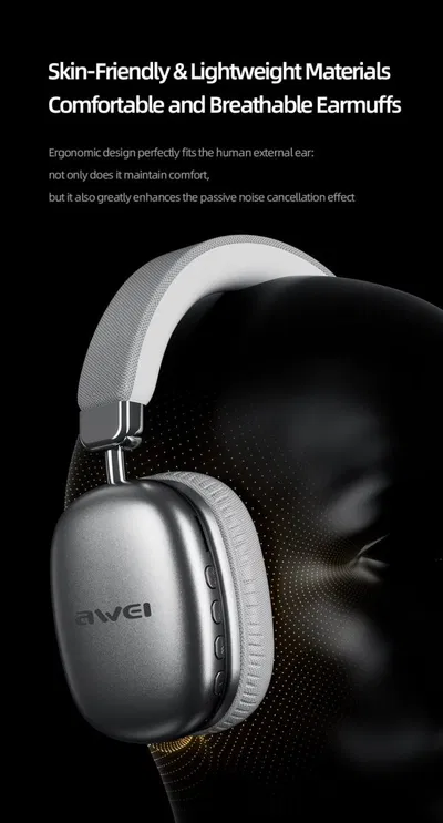 Awei AT7 Bluetooth wireless headphone stereo surround speaker with microphone headset - Image 6