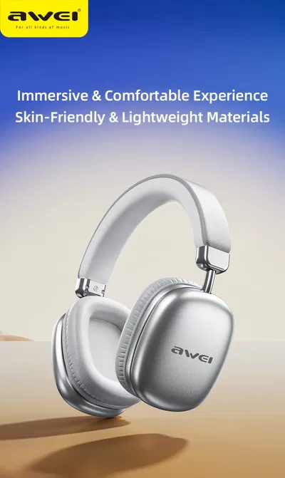 Awei AT7 Bluetooth wireless headphone stereo surround speaker with microphone headset - Image 9