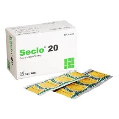 Seclo 20 mg (1 strip, 6 caps)